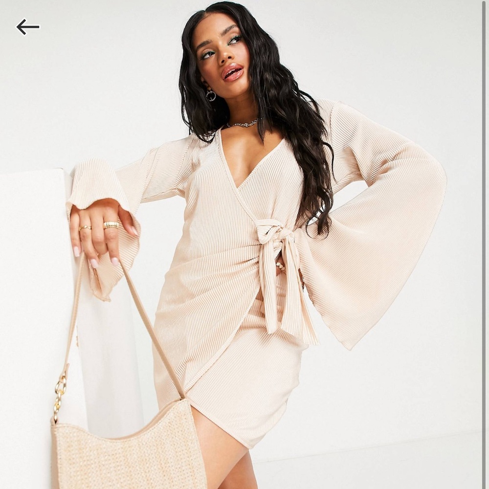 Beachy summer wrap dress